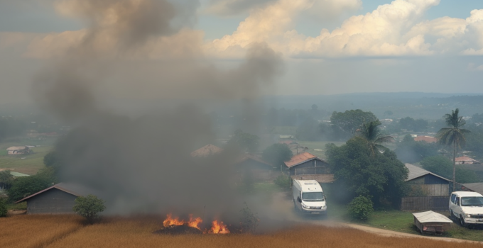 Buurtbewoners Paramaribo Noord eisen actie tegen schadelijke rook