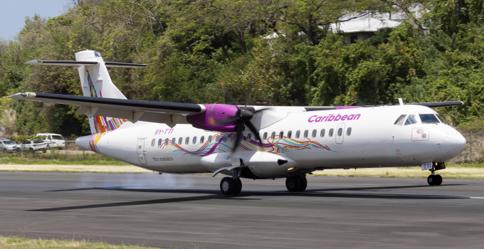 Caribbean Airlines introduceert nieuwe verbinding tussen Suriname en Guyana met ATR72-toestel