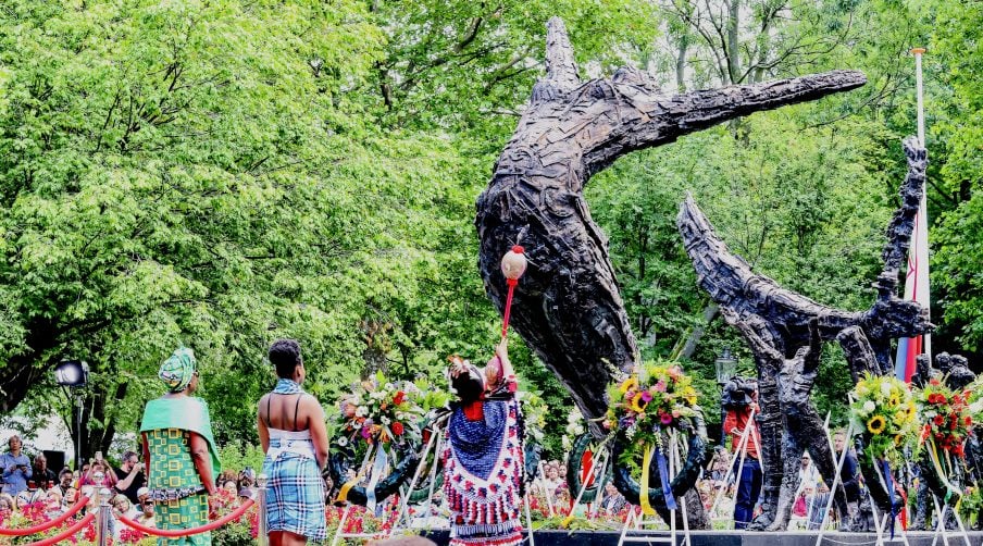 Nationaal Slavernijmonument in het Oosterpark