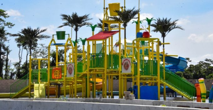 Voorbereidingen nieuw waterpark in Paramaribo in volle gang