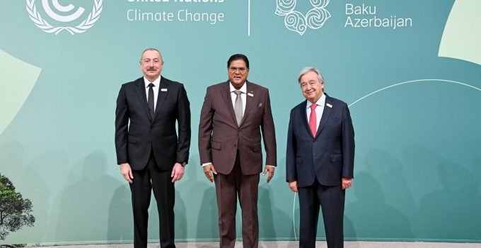 President Santokhi spreekt vandaag op VN-klimaattop over Suriname’s groene status