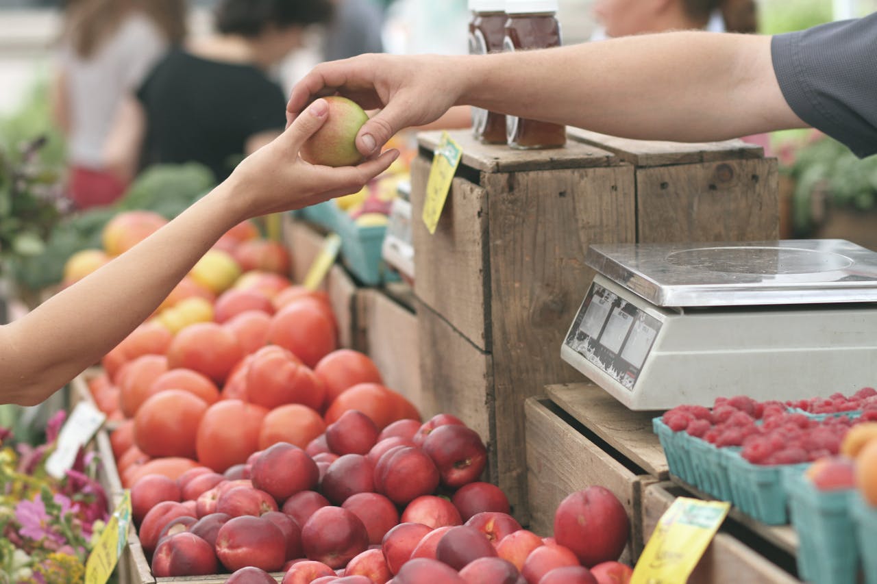 fruit groenten markt supermarkt boodschappen voedsel