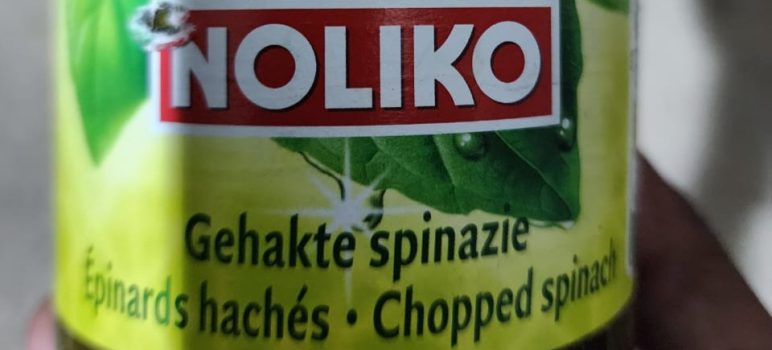 Gehakte spinazie