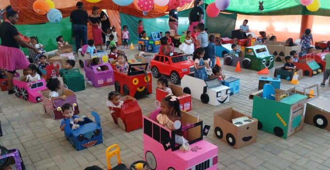 Spetterende Kinderdagviering bij Growing Seeds met onvergetelijke drive-in movie day