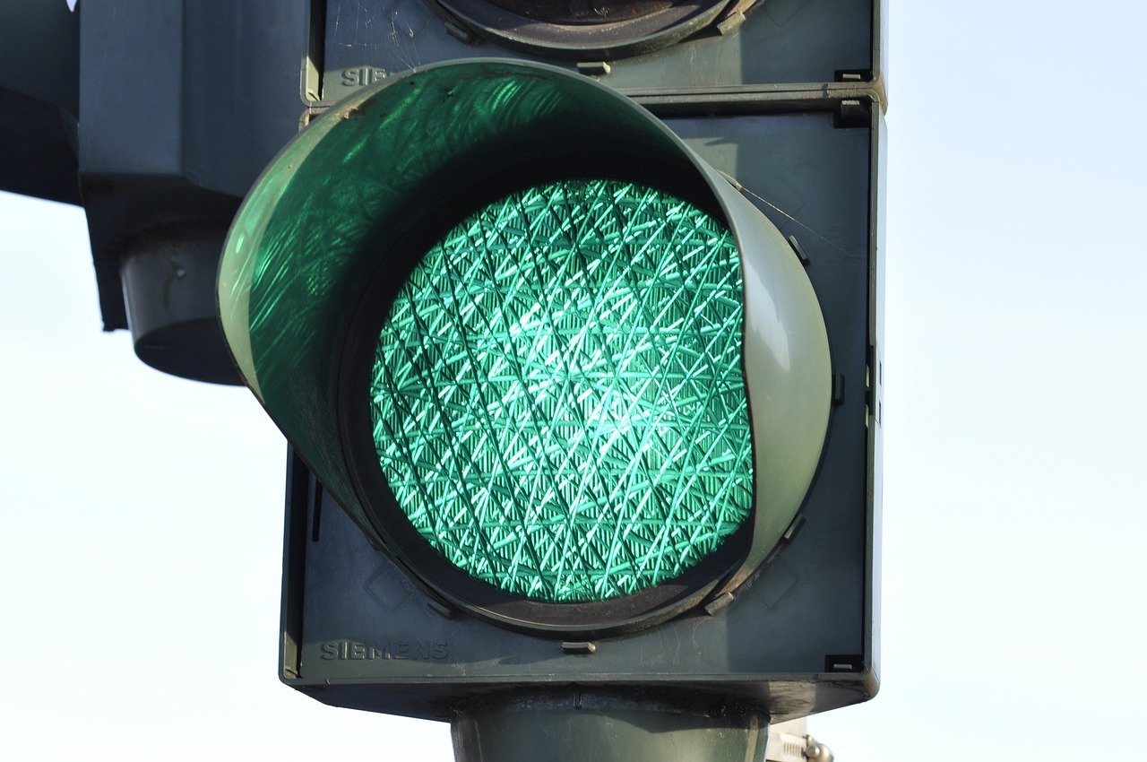 Verkeerslicht groen