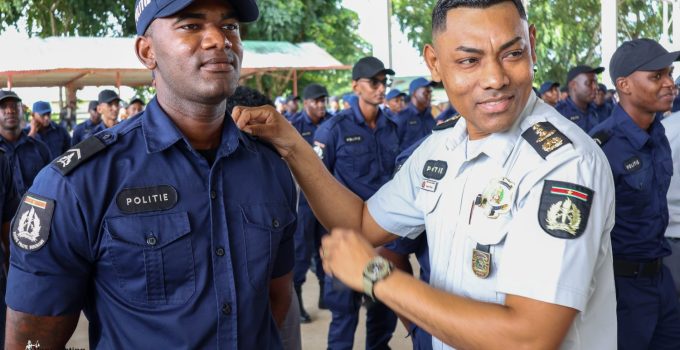 Korps Politie Suriname ruim 260 manschappen rijker