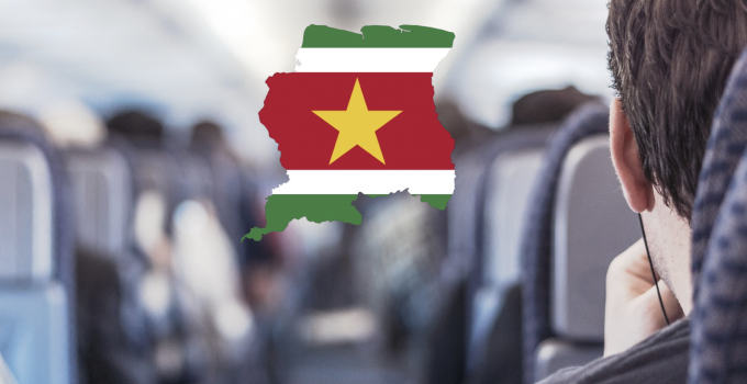 suriname vliegtuig reizen