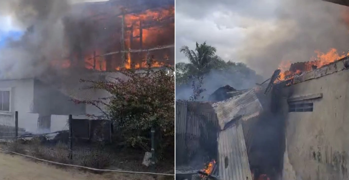 Huis aan de Hendrikstraat volledig afgebrand