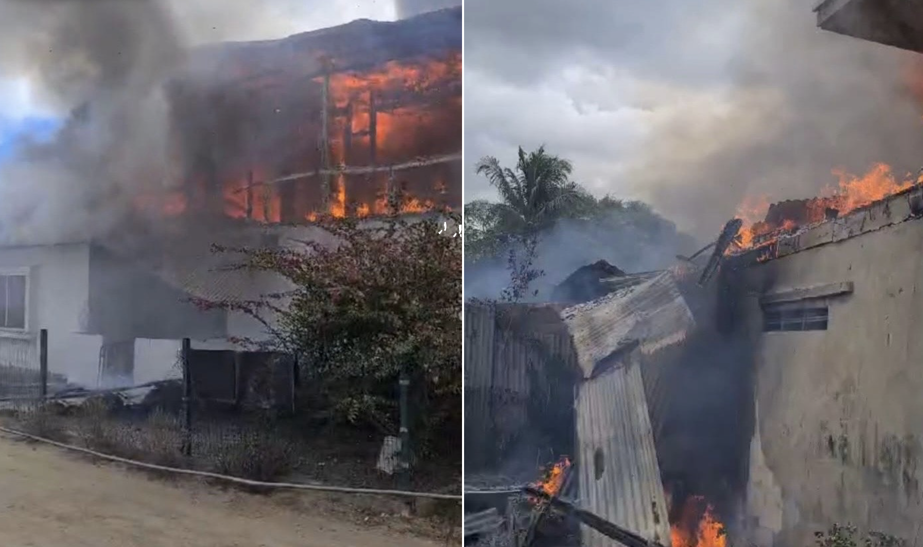 Huis aan de Hendrikstraat volledig afgebrand